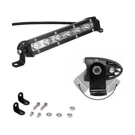 LED LUCE FARO LAMPADA DA LAVORO FARETTO AUTO BARCA CAMION SUV 18W 12/24