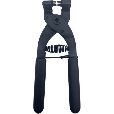 17cm Silent Carbon Steel Hand Pliers for Leather Craft Hole Punching Tool 4mm (4mm-4 Teeth) (1/4)