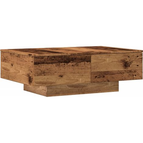 Maison Exclusive - Table basse vieux bois 90x60x31 cm bois d'ingénierie