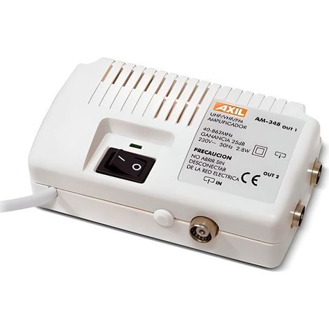 Amplificateur TV Axil pour l'intérieur (UHF/VHF) 2 Sorties avec filtre LTE - ENGEL AXIL AXIL BOSTON