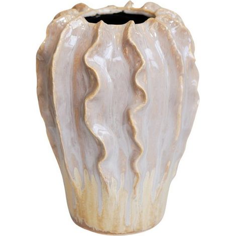 Scarlet Coral Reef Vase - L18 x W18 x H24 cm - Pink