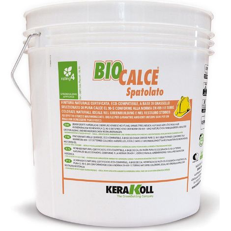 Kerakoll BIOCALCE SPATOLATO stucco decorativo effetto marmorizzato 25 KG