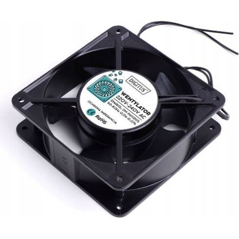 Ventilateur digitus dn-fan120s 288 m³/h 12 cm