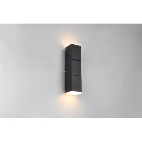 Applique moderna nera orientabile su/giù LED 3W RAGLAN