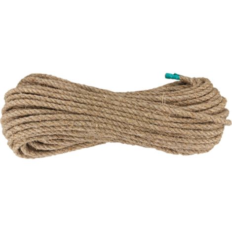 dörner + helmer 190321 DH Hanfseil Ø 6 mm, natur 30m 30 m