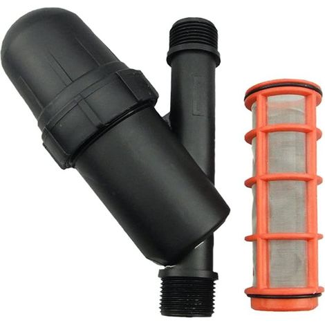 Filtre maille, 3/4 Écran d'irrigation en acier inoxydable, deau-Filtre dÉcran pour Jardinage lAgriculture dirrigation Goutte à Goutte pour Pompe (1/5)