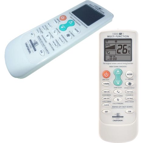 TrAdE Shop Traesio - Telecomando Universale Per Condizionatore Climatizzatore Aria Condizionata 830es - (1/4)