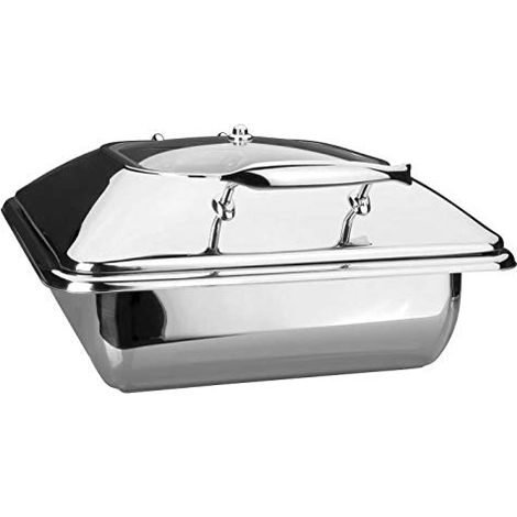 réchaud elettrico lacor con coperchio rimovibile e finestra cristallo