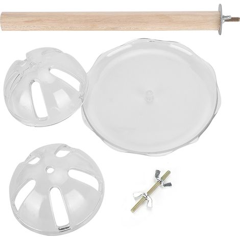 Boule de recherche de nourriture pour oiseaux de compagnie, tige debout Durable résistante aux morsures pour l'entraînement des perroquets, jouets d'intelligence (1/5)