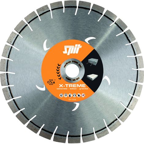 Disque diamant XTREME 125x22,23mm pour béton segment de 10mm - SPIT - 610091 (1/2)