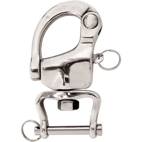 nero - Cinturino elastico per jodhpur con clip in metallo