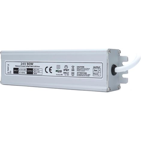 Wasserdichtes IP67-Netzteil, hocheffizient, sicher und stabil, mehrfacher Schutz, LED-Anzeige, AC 90–265 V (1/5)