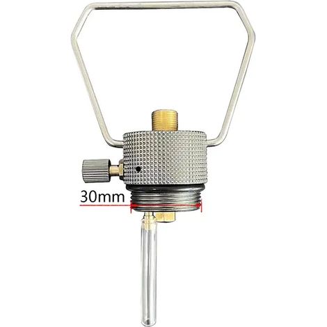 Adaptateur pour bouteille d'extincteur de réchaud de camping, adaptateur de recharge de propane, réservoir de gaz liquéfié M24x1,5, équipement de camping, réchauds de cuisine portables (1/5)