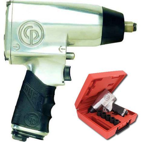 Trade Shop - SVITABULLONI 1/2 POLLICE Chicago Pneumatische CP734H Impulsschlüssel + BOCCOLE -