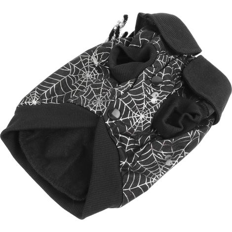 T-shirt d'Halloween pour chien respirant et doux pour la peau, déguisement mignon pour chiot idéal pour les photos de fêtes à thème. (1/5)