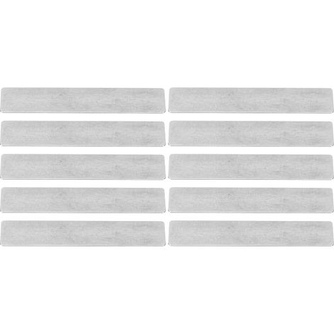10 pcs Air Compressor Valve Plate Cast Iron Valve Plate 10 x 47 mm, Rectangular Air Compressor Spare Parts, Suitable for 0.75-1.5 KW Cylinder 51 m (1/5)