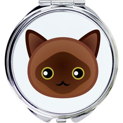 Specchietto tascabile birmano per borsa di Art-Dog (1/5)
