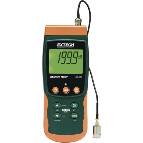 Extech SDL800 Vibromètre ±5 %