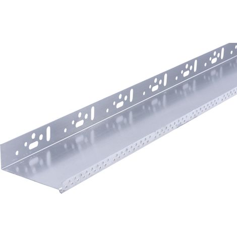 Baukom Alu-Sockelprofil 2,5 m x 100 mm Alu-Sockelprofil