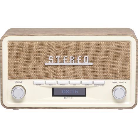 Bluetooth-Retro-Radio DAB-18 WH (1/5)