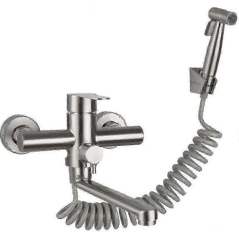 Robinet de cuisine avec pistolet pulvérisateur pour diverses tâches à l'évier (1/5)