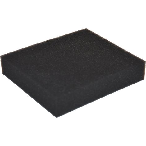 Castelgarden – Filtre à air moteur GGP SV150, SV150M, SV150T, SV40-RV45 – Mousse filtrante 125mm x 105mm x 24mm – Adaptable pour moteurs chinois