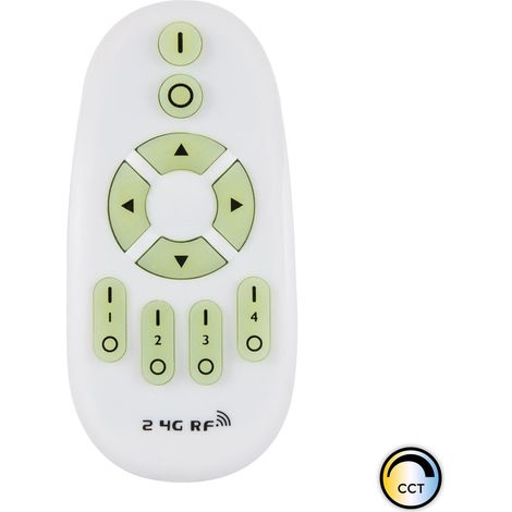 Mando Control Remoto Placa y Plafón CCT Seleccionable 2.4 GHz Blanco (1/2)