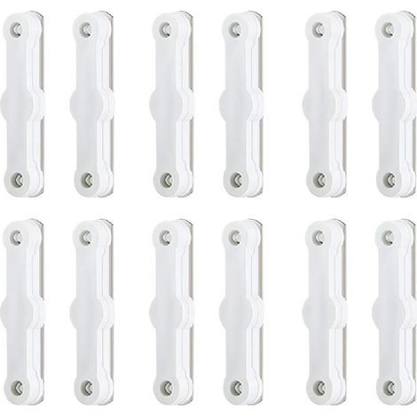 12Pcs Aimants pour Fixer Moustiquaires, Aimant Puissant pour Moustiquaire Fenetre, Clips Moustiquaire Porte Fenetre, Pas Perçage (1/4)