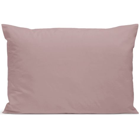 Taie d'oreiller 100% Percale de coton - Lilas - 50x75cm (1/2)