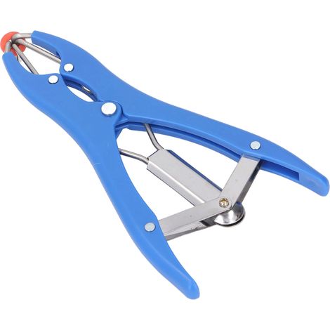 Kit de castration sans effusion de sang avec 100 anneaux en acier inoxydable pour chèvres, veaux et agneaux. (1/5)
