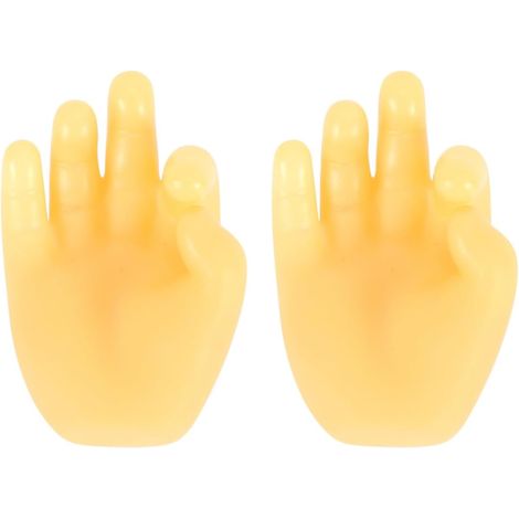 Lot de 2 porte-brosses à dents suspendus, crochets à ventouse muraux, décoration multifonctionnelle pour salle de bain et cuisine, gadget amusant et original (1/5)