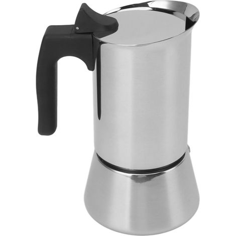 300-ml-Mokakanne aus lebensmittelechtem Edelstahl, geeignet für den Herd, mit isoliertem Griff, ideal für Reisen und Outdoor-Aktivitäten (1/5)
