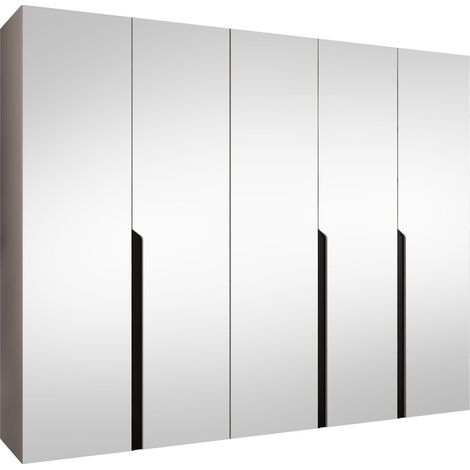 Armoire Hartford 592, Cachemire, 202x250x52cm, Portes d'armoire: Avec des charnières, Nombre d'étagères: 0