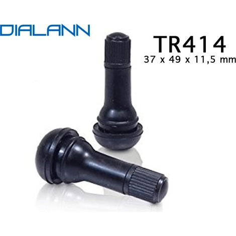 Valve pneumatique Tubeless TR414 37 x 49 x 11,5 mm