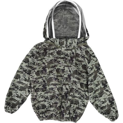 Veste de voile de protection pliable pour apiculture, combinaison à Double fermeture éclair, fournitures pour apiculteur (1/5)