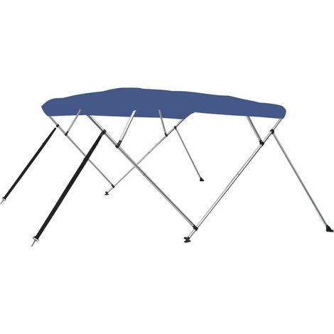 4-Bow Bimini Top Blau 243x196x137 cm