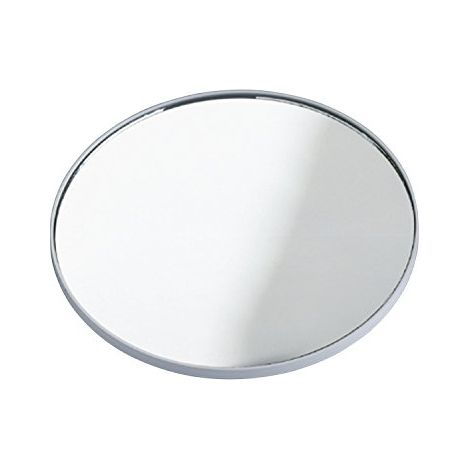 Wenko – Miroir grossissant 12 cm – Auto-adhésif pour salle de bains – Grossissement jusqu'à 300% – Fixation rapide sur carrelage (1/5)