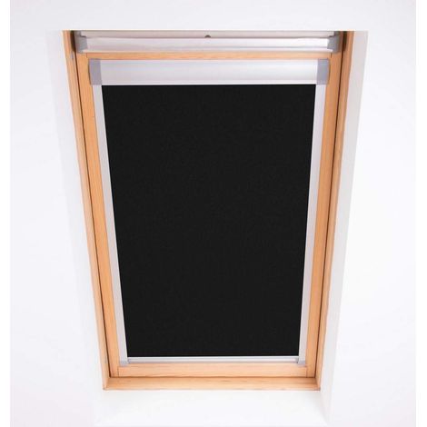 Bloc Skylight Blind 5(78/98) - Tenda a rullo oscurante per lucernari Fakro, colore: nero (1/4)