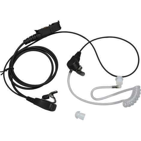 Headset mit PTT-Funktion und Mikrofon, kompatibel mit Motorola XPR3000, XPR3300 und XPR3500