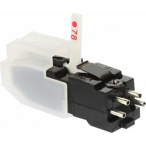 Aiguille de rechange pour platine vinyle, stylet double, accessoire blanc (1/2)
