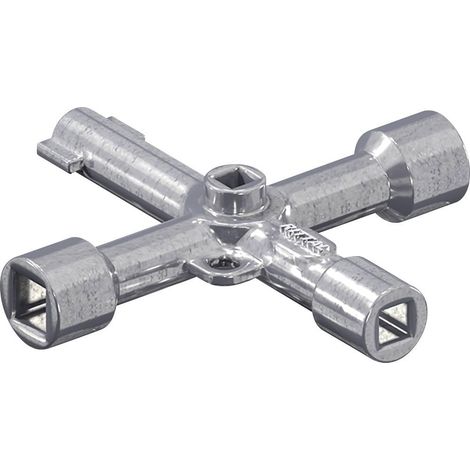 Rittal SZ 2549500 Clé pour armoires de distribution avec adaptateur d'embout acier 1 pc(s) (1/2)