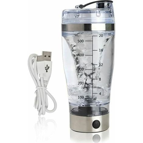 OrchidMixer Bottle High Power Protein Shaker 600ML Refillable Mixing Bottle 600ML Portable Shaker Bottle Fruit Shakes