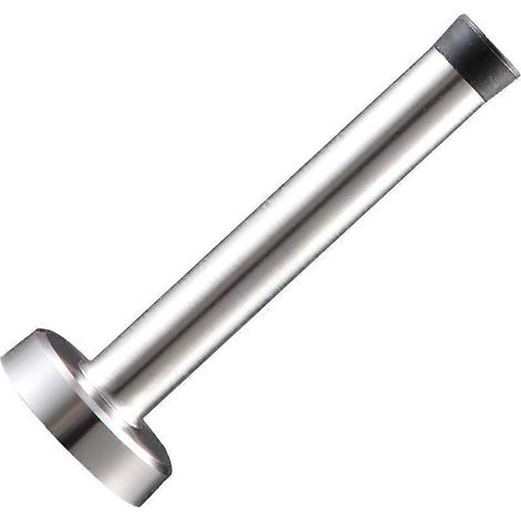 Butée de porte murale en acier inoxydable 201 avec amortisseur en caoutchouc de 200 mm de hauteur (1/4)