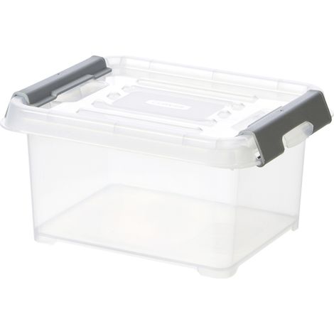 Curver 248389 Aufbewahrungsbox HANDY stapelbar (L x B x H) 215 x 170 x 100 mm Transparent 1 St.