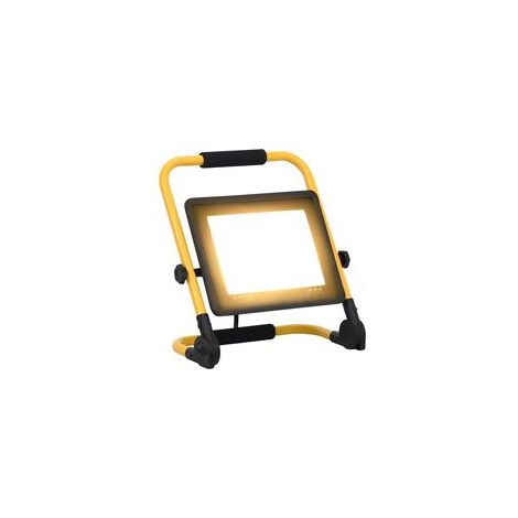 Faro LED con maniglia, 100W, luce bianca calda - Crezuo