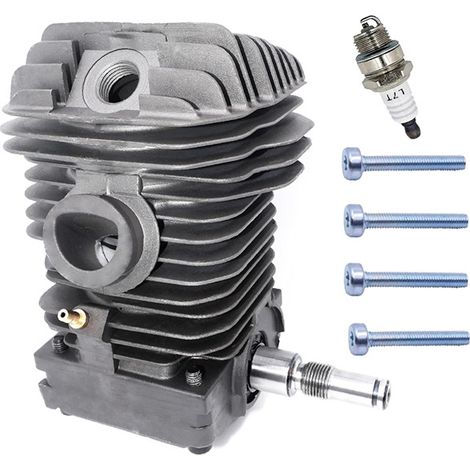 Cylindre, piston et vilebrequin pour tronçonneuse 023 025 MS230 MS250 (1/5)
