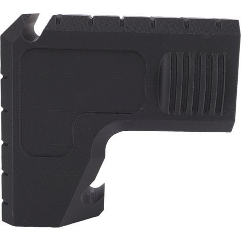 Adaptateur de port anti-poussière adapté à la scie à Table DWE7485, collecte de sciure à clipser avec crochet noir (1/5)