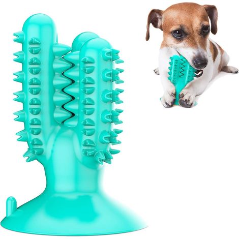 MINKUROW Cepillo De Dientes Para Perros, Juguete Para Masticar Perros, Juguete Para Masticar, Juguete Para Perros Indestructible, Juguete Para Perros, Cuidado Dental, Barra De Limpieza De Dientes De G (1/5)