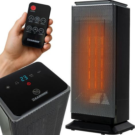 Radiador eléctrico kaminer lumni 2.0 2000W termostato ajustable (1/2)