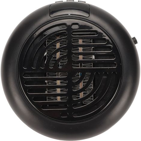 Jeffergarden Mini radiateur à air enfichable, petit radiateur électrique à prise murale, souffleur portable (1/5)